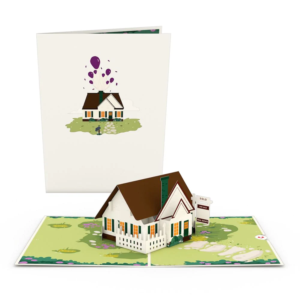 House for Sale Pop-Up Card