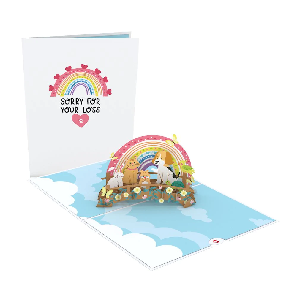 Sorry For Your Loss Sympathy Pop-Up Card