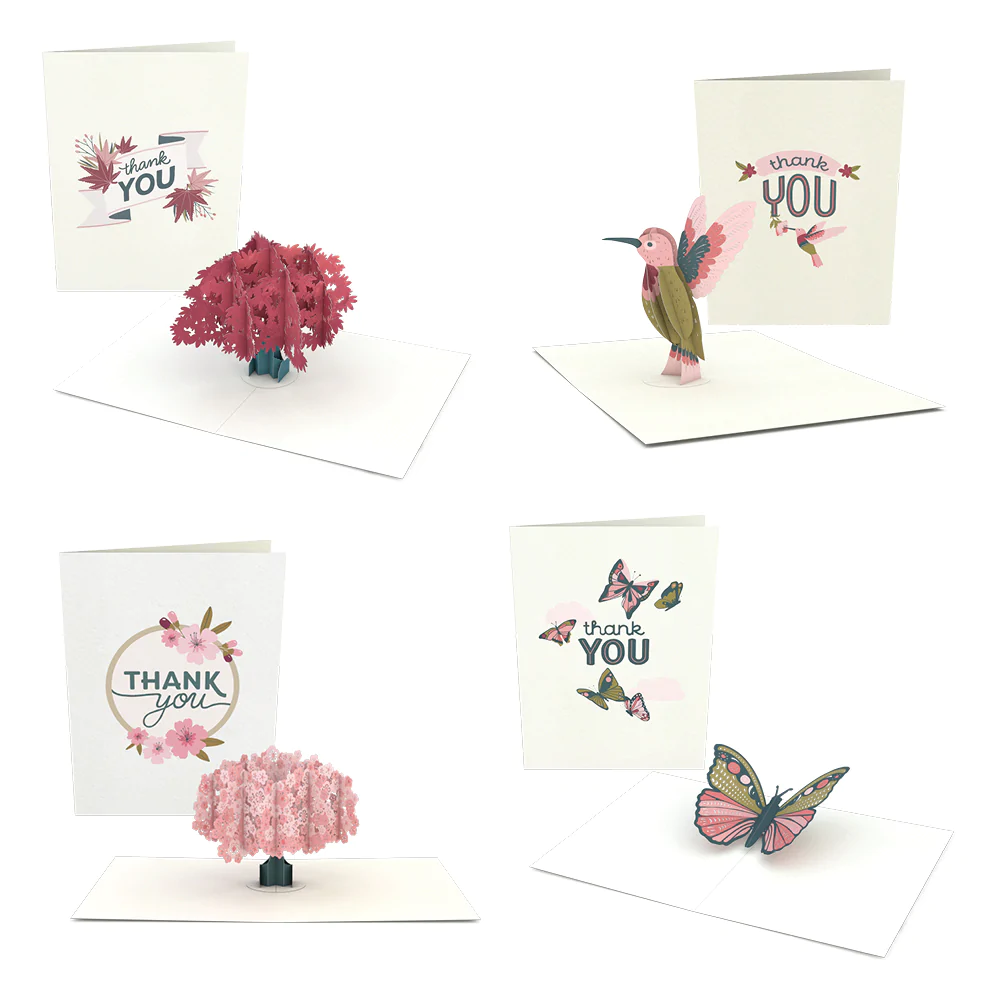 Thank You Garden Notecards (Assorted 4-Pack)