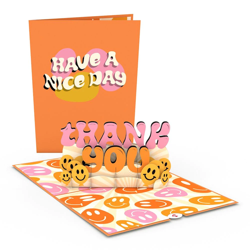 [LP4325] All Smiles Thank You Pop-Up Card