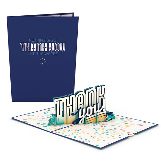 [LP4022] Colorful Thank You Pop-Up Card