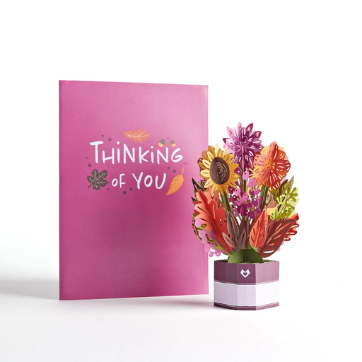 [LP3141] Sunflower Card with Mini Bouquet