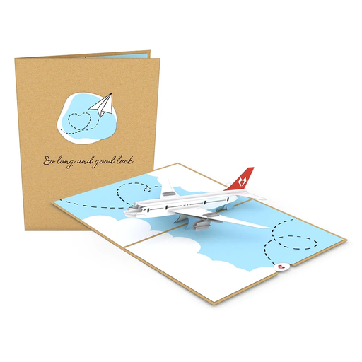 [LP2595] So Long and Good Luck Pop-Up Card