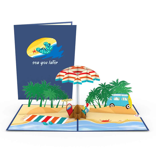 [LP2533] Sea You Later Pop-Up Card