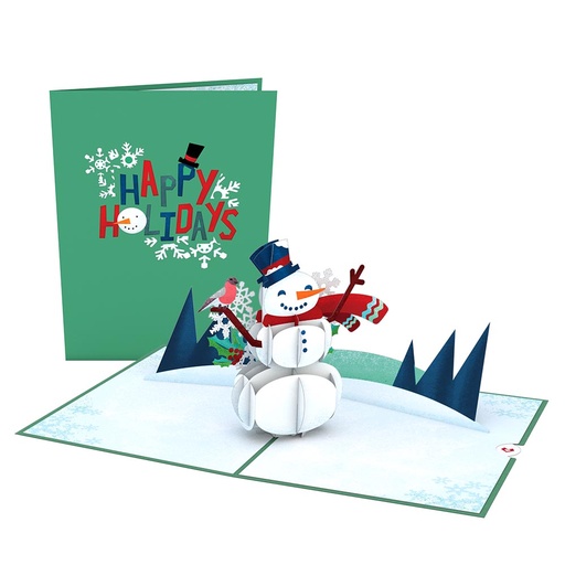 [LP2751] Happy Holidays Snowman