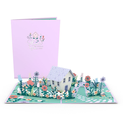 [LP2361] Home Sweet Home Pop-Up Card