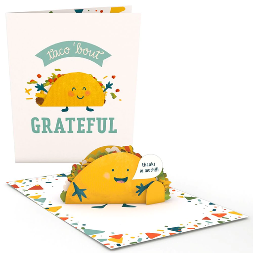 [LP4350] Grateful Taco: Paperpop® Card